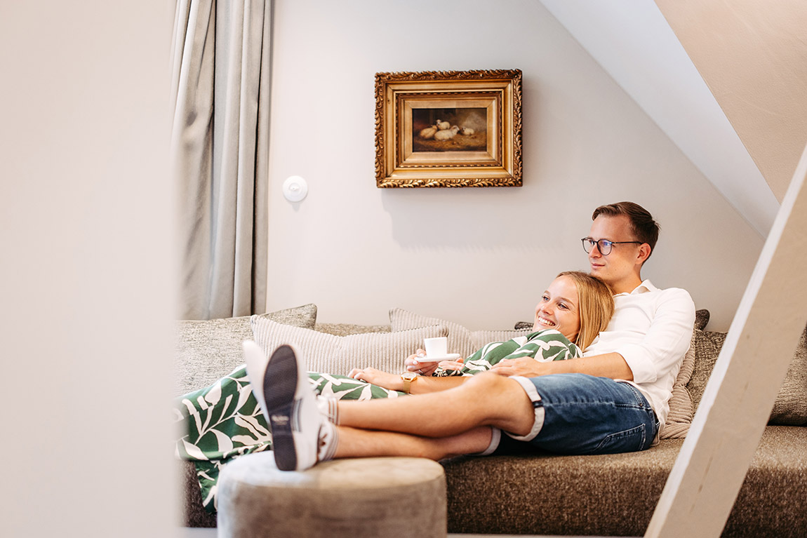 A break for two at Das Ludwig hotel. Photo: Lindau Tourismus, Frederick Sams | Winter in Lindau – Time for togetherness at Lake Constance