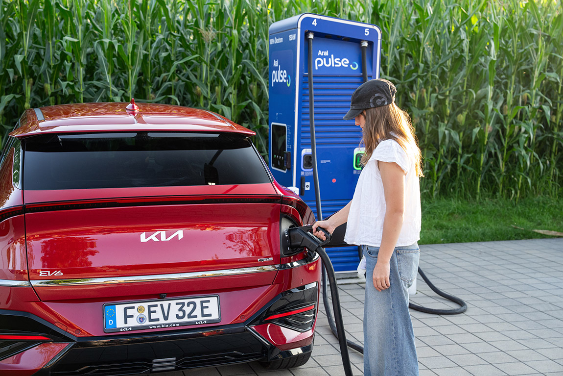 Kleine Ladepause… | KIA EV6: Bewegung, die inspiriert