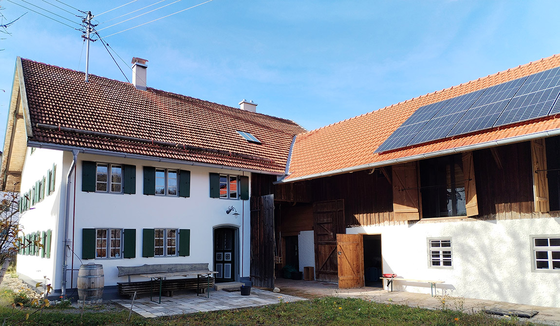 House S. with converted barn.