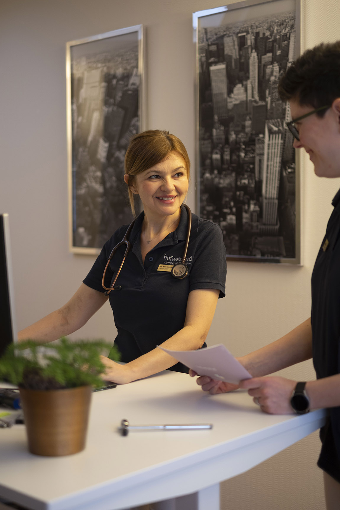 Das Ärzte-Team. Foto: Resort Hof Weissbad | Resort Hof Weissbad – Enjoyment, culture and health in the heart of Appenzell