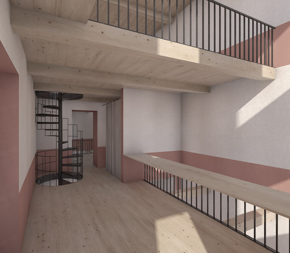 Tessin: Neues Atelierwohnen als Maisonette belebt das verwaiste Haus. | STUDIO MHA – Reinterpreting the existing