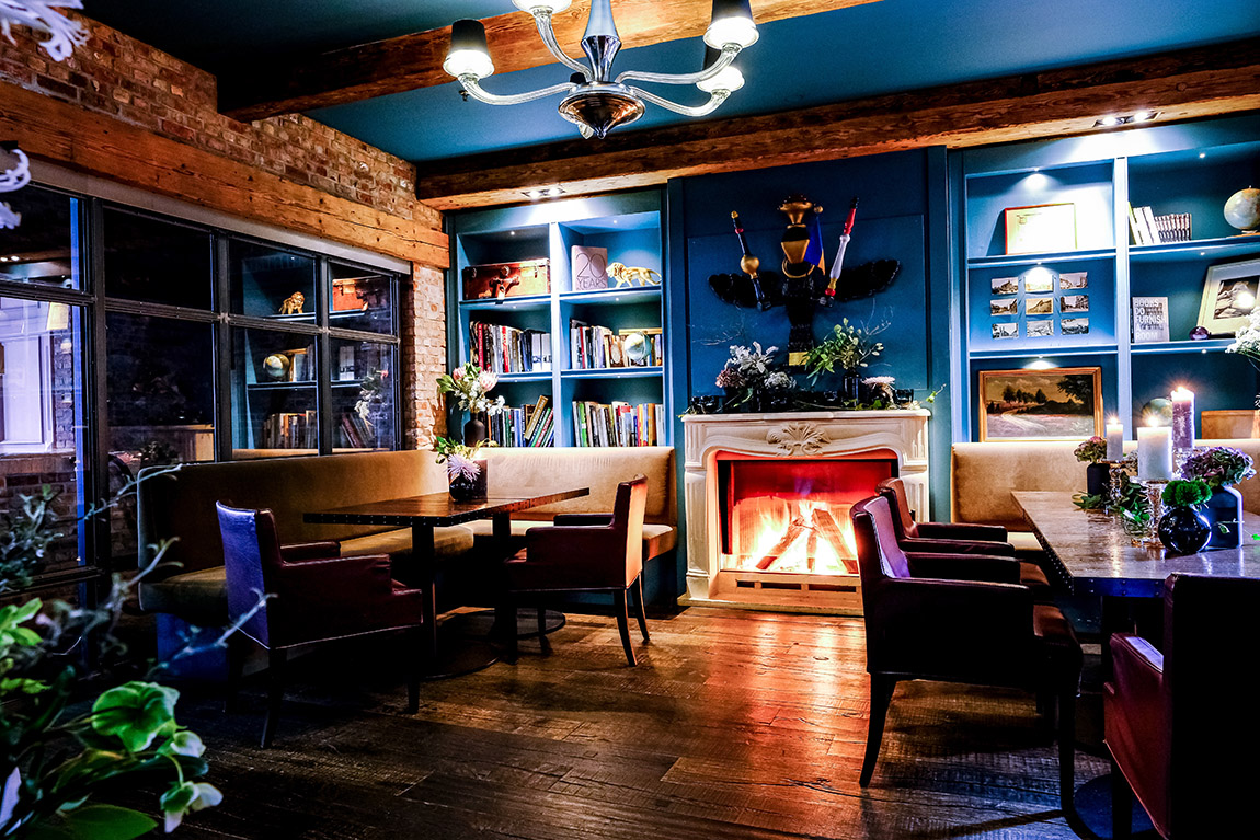 Das Kaminzimmer im Zum Löwen Design Hotel Resort & Spa. | Katherina Wagner – The architecture of presence