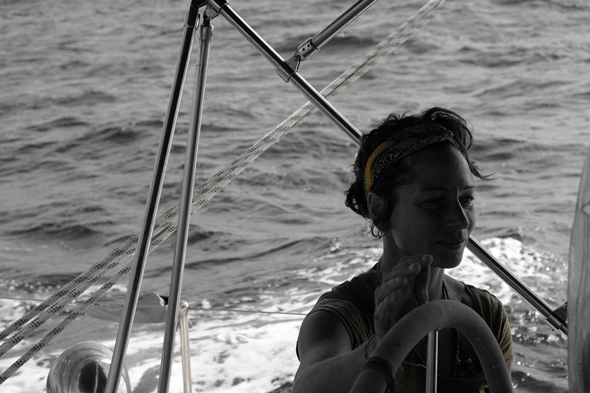 Unterwegs auf dem Atlantik. | Alia Alexandra Lammel: Art, creativity and the magic of the sea