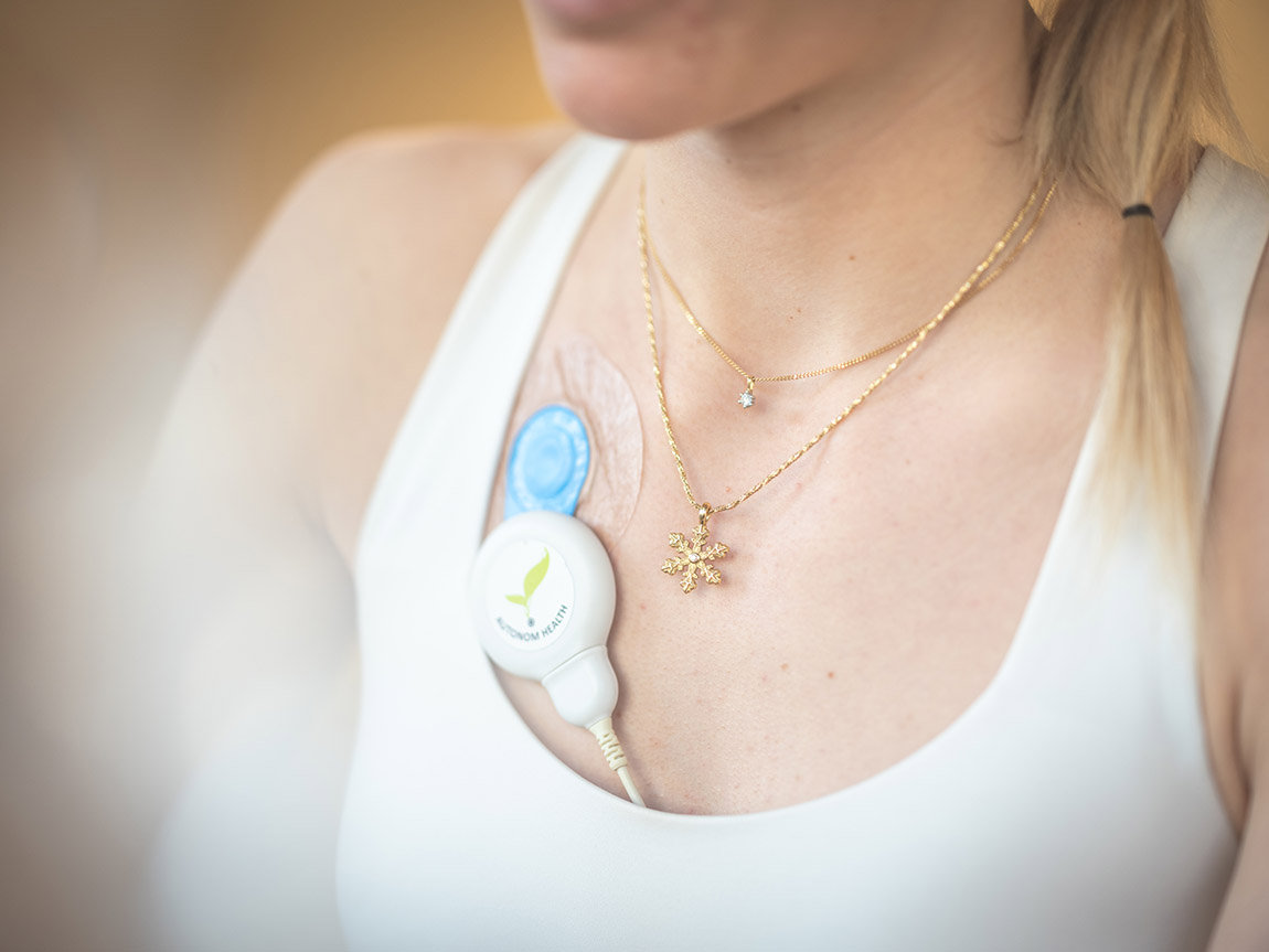 Cardio scan on the bicycle. | Resort Hof Weissbad – Culinary delights, culture and health at the foot of the Alpstein mountains