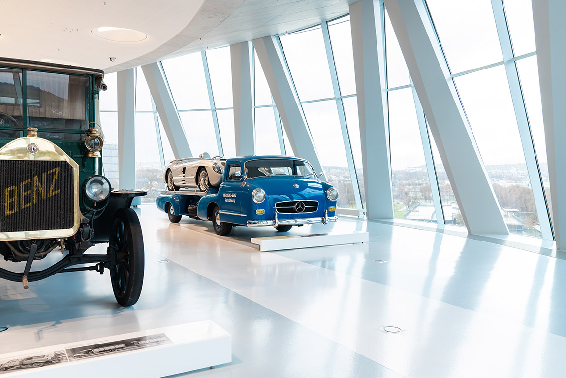 Experience innovation – 140 years of automotive history at the Mercedes-Benz Museum
