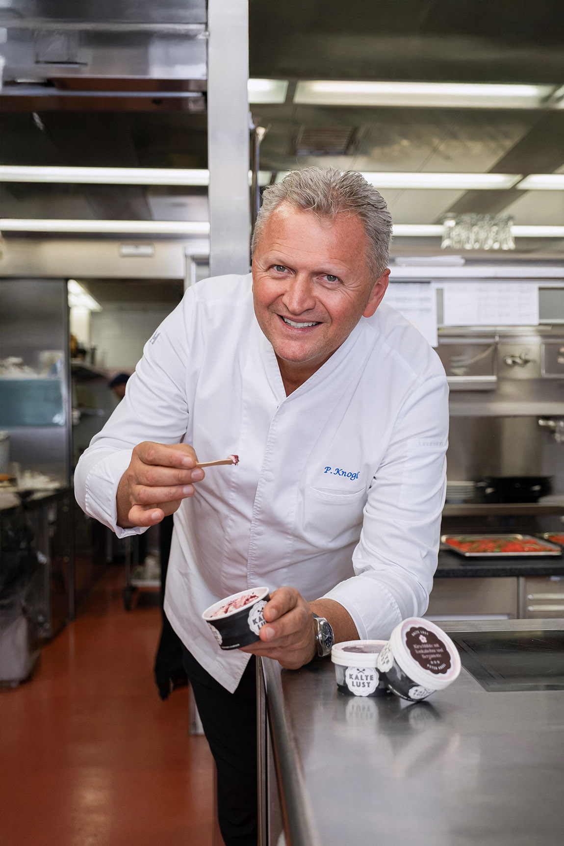 Chef Peter Knogl. | KALTE LUST — The taste of indulgence