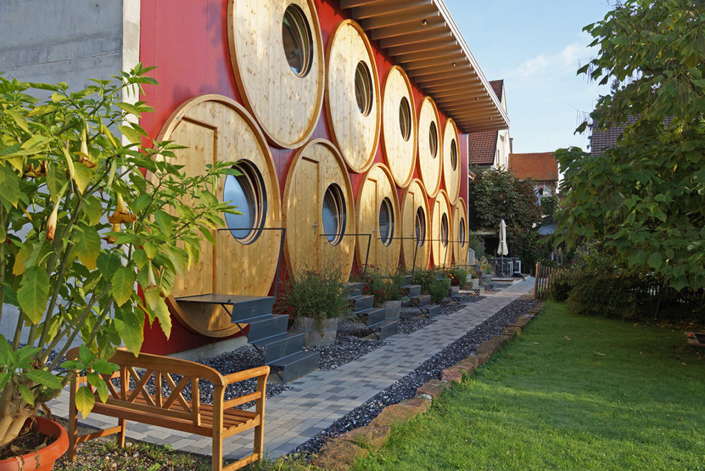 Weinfasshotel Rüedi: Staying in a real wine barrel