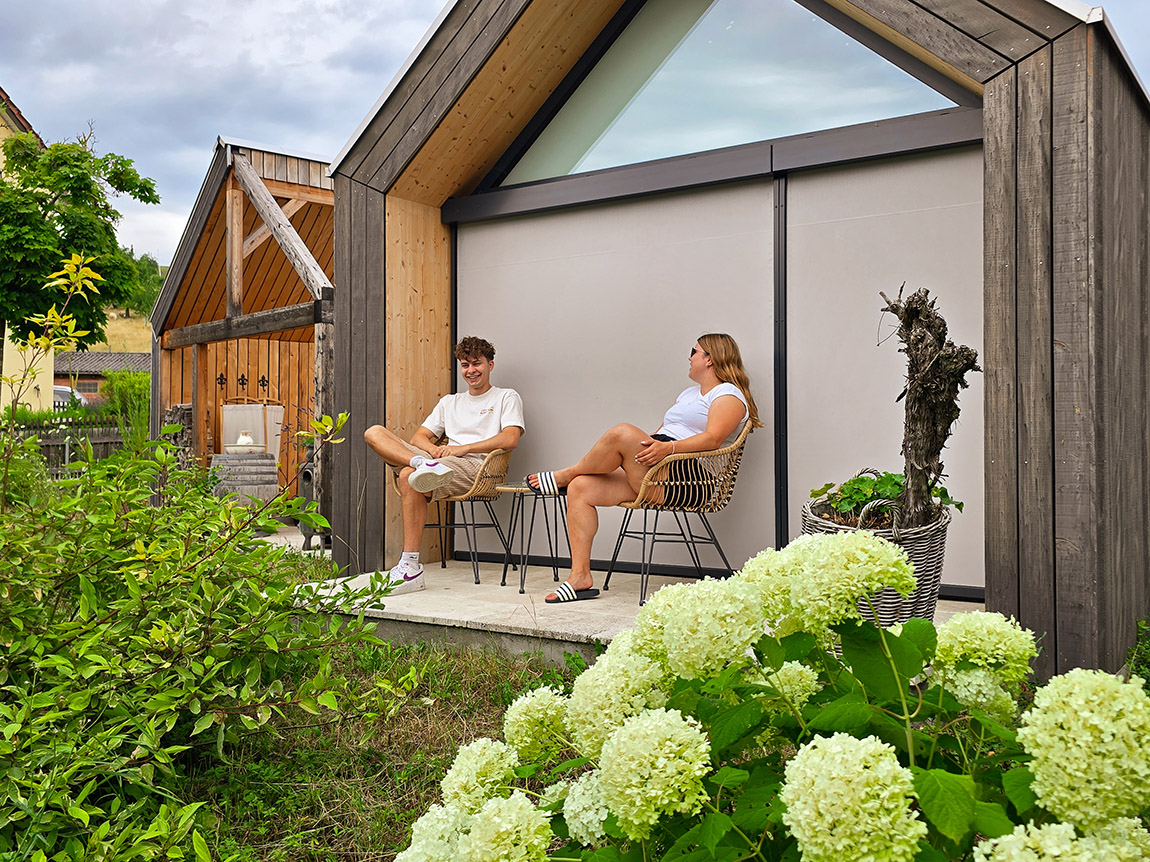 Weinfasshotel Rüedi: Staying in a real wine barrel