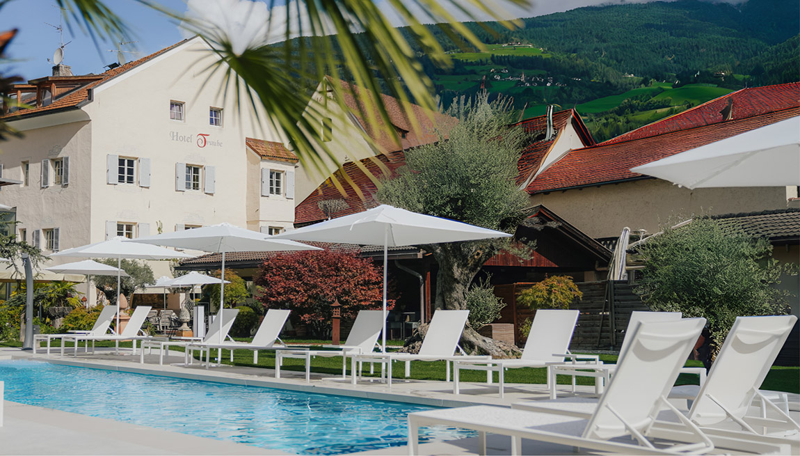 Hotel Traube: A Mediterranean retreat in Brixen