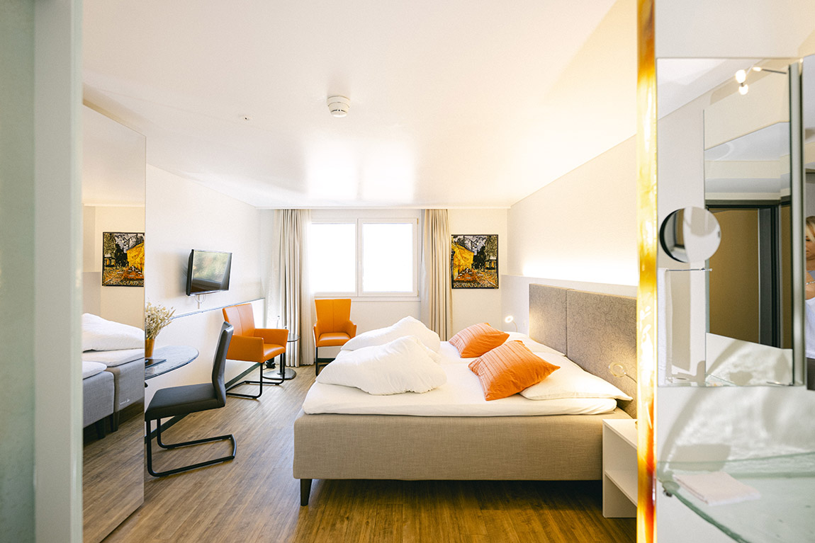 Zimmeransicht. | Hotel Rischli – arrive, unwind and enjoy
