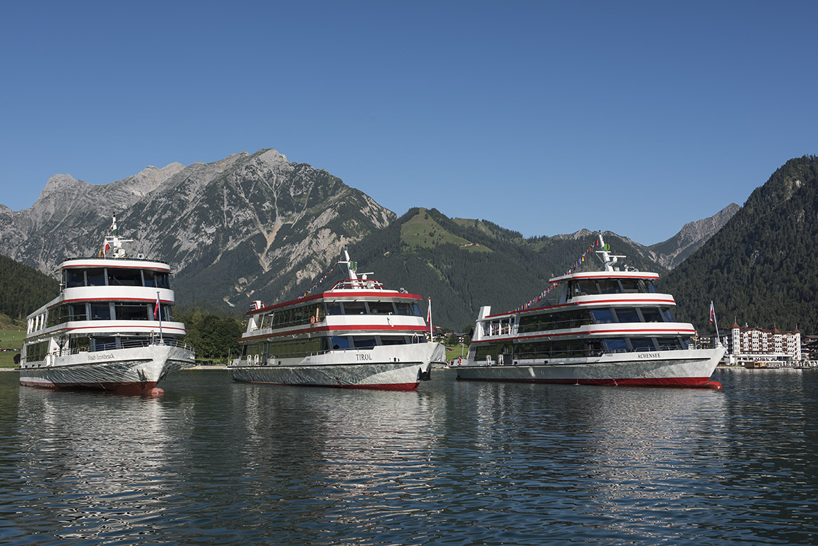 Achenseeschifffahrt : Enjoying a slower pace at Lake Achensee