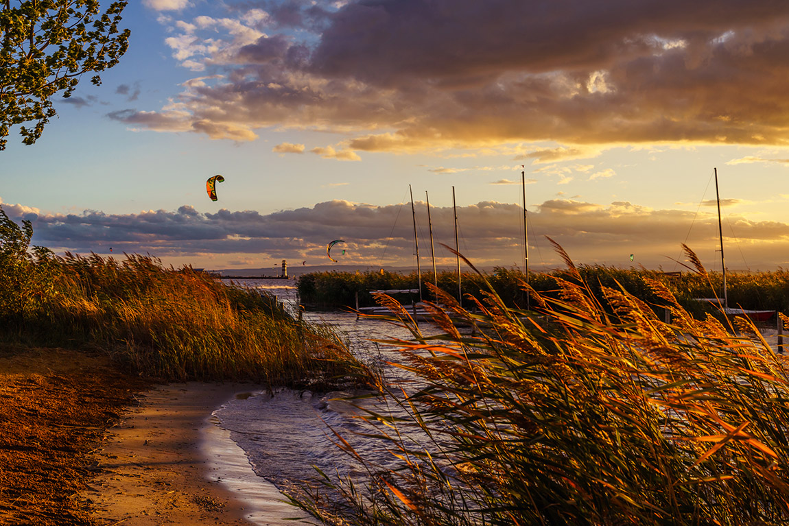 View of Lake Neusiedl near Podersdorf. Photo: Austrian National Tourist Office / Martin Steinthaler | Extraordinary doorstep escapes: Top 11 microadventures in Austria