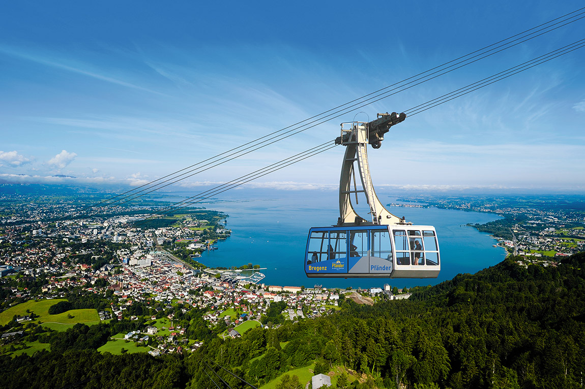 Pfänderbahn. Photo: Timo Hummel  | Lake Constance: Four countries, one lake, endless possibilities