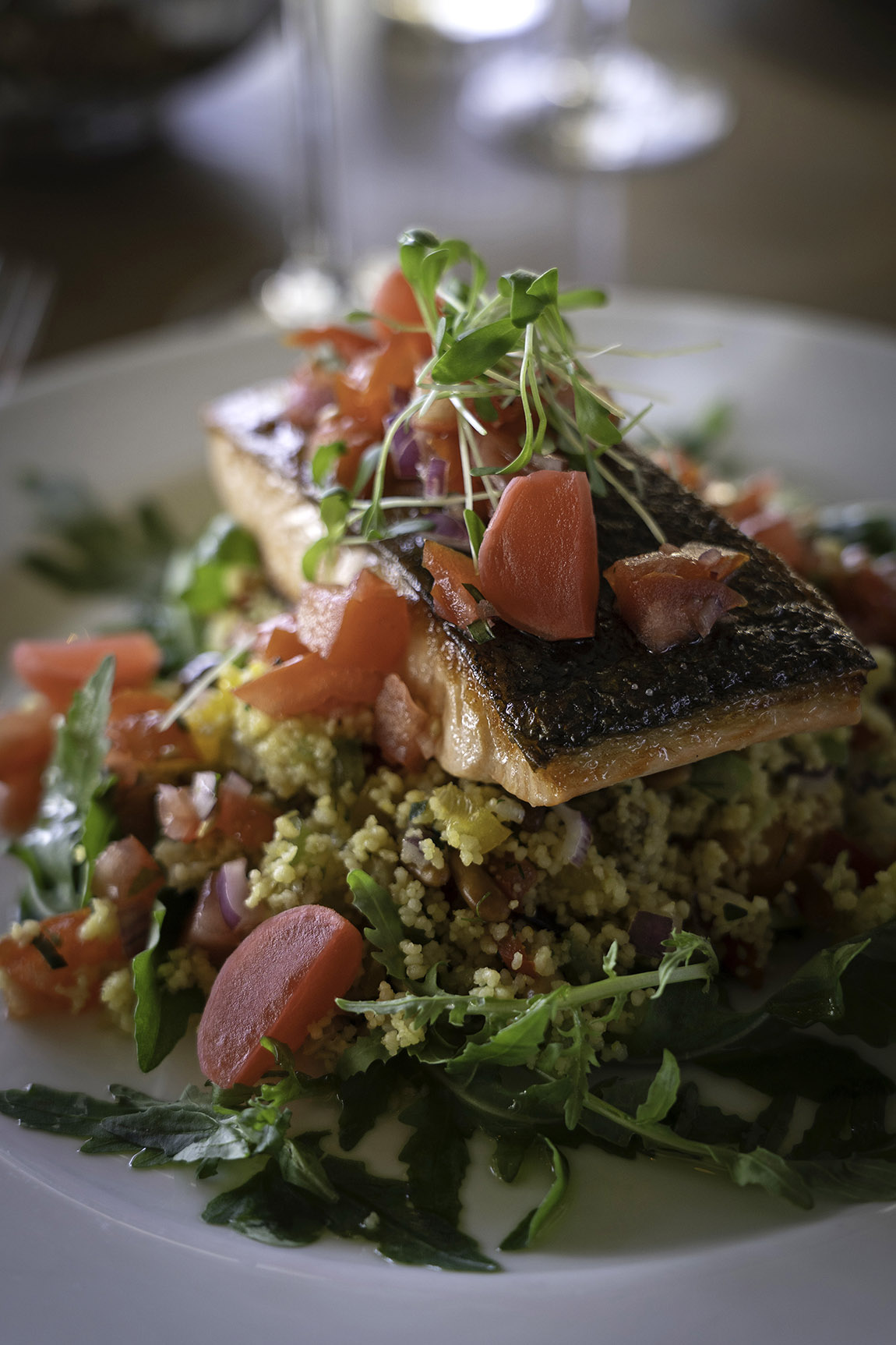 Fresh fish. Photo: Reto Camenisch | Restaurant Rosengarten: A special place of culinary encounters