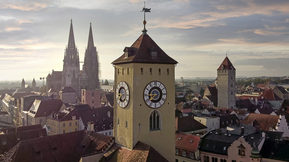 Aerial view of Regensburg. Photo: Bilddokumentation Stadt Regensburg | Regensburg: Where history meets contemporary living