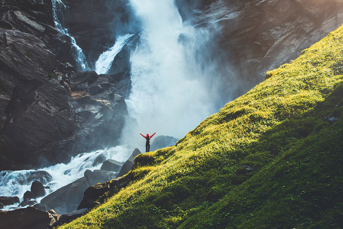 Krimmler Waterfalls. Photo: SalzburgerLand Tourismus GmbH | Extraordinary doorstep escapes: Top 11 microadventures in Austria