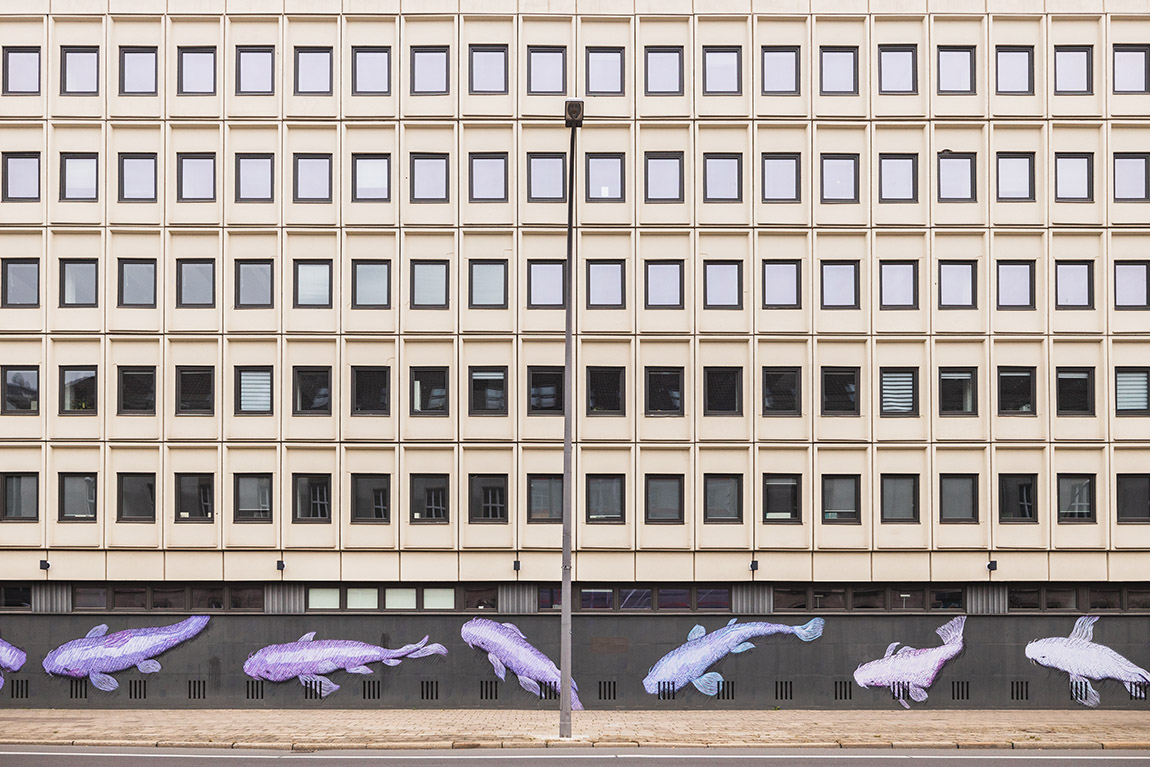 Murals, Klosterstrasse. Photo: © visitBerlin, Chris Martin Scholl | Cornelia Brelowski: Real people – the complex pattern of citizens that forms Berlin