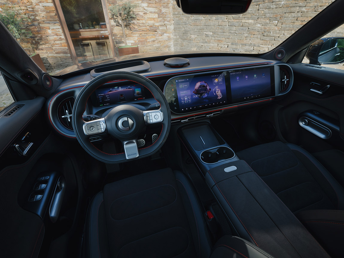 The smart product range has won several international design awards. | Electric and versatile: The new electric smart models combine design, safety and connectivity