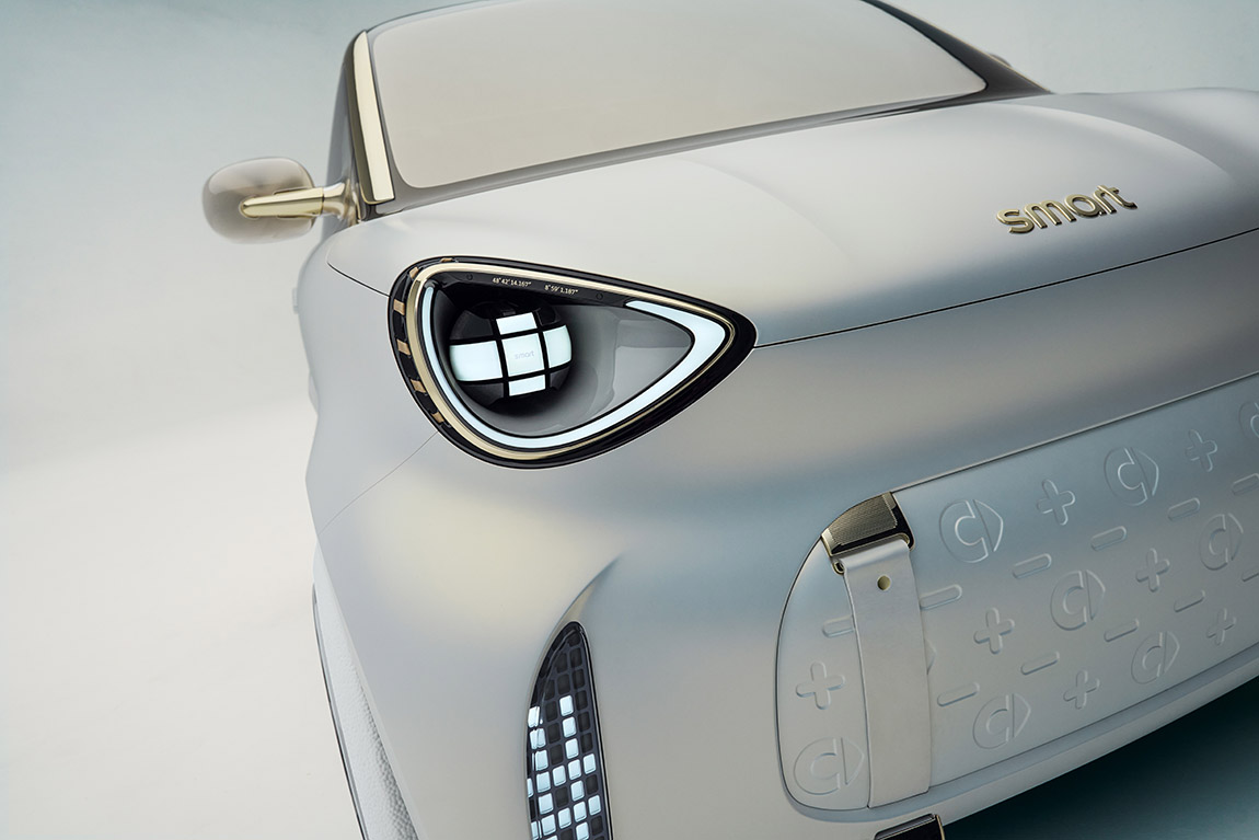 smart Concept #2.  | Electric and versatile: The new electric smart models combine design, safety and connectivity