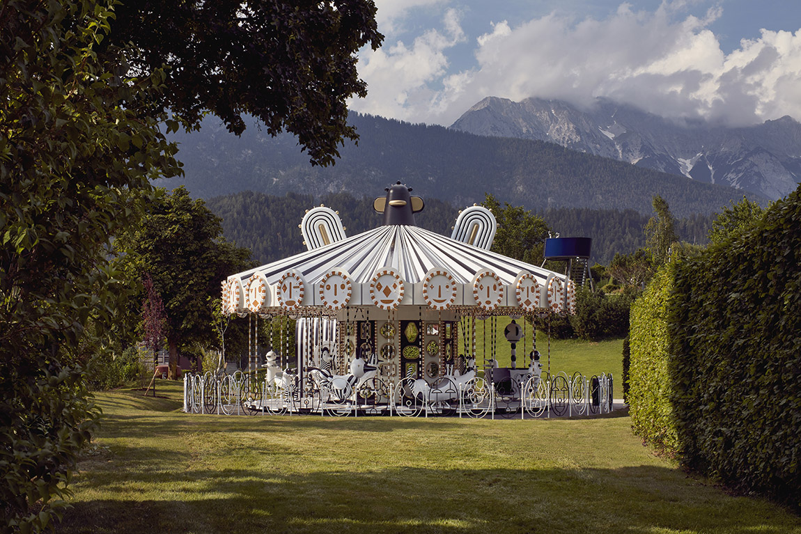 The Carousel by Spanish designer Jaime Hayon.  | Swarovski Kristallwelten: A magical world for the entire family