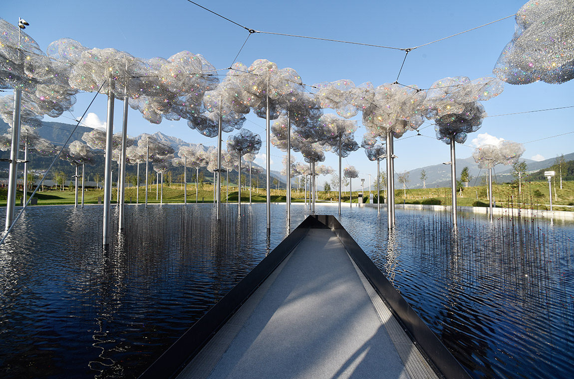 The Crystal Cloud. | Swarovski Kristallwelten: A magical world for the entire family
