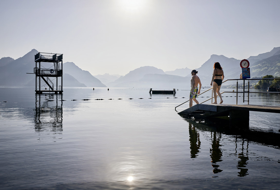 Lake Lucerne. Photo: © Lucerne Tourism / Beat Brechbühl | Time to cool off – the top 12 swimming spots in Germany, Switzerland and Austria