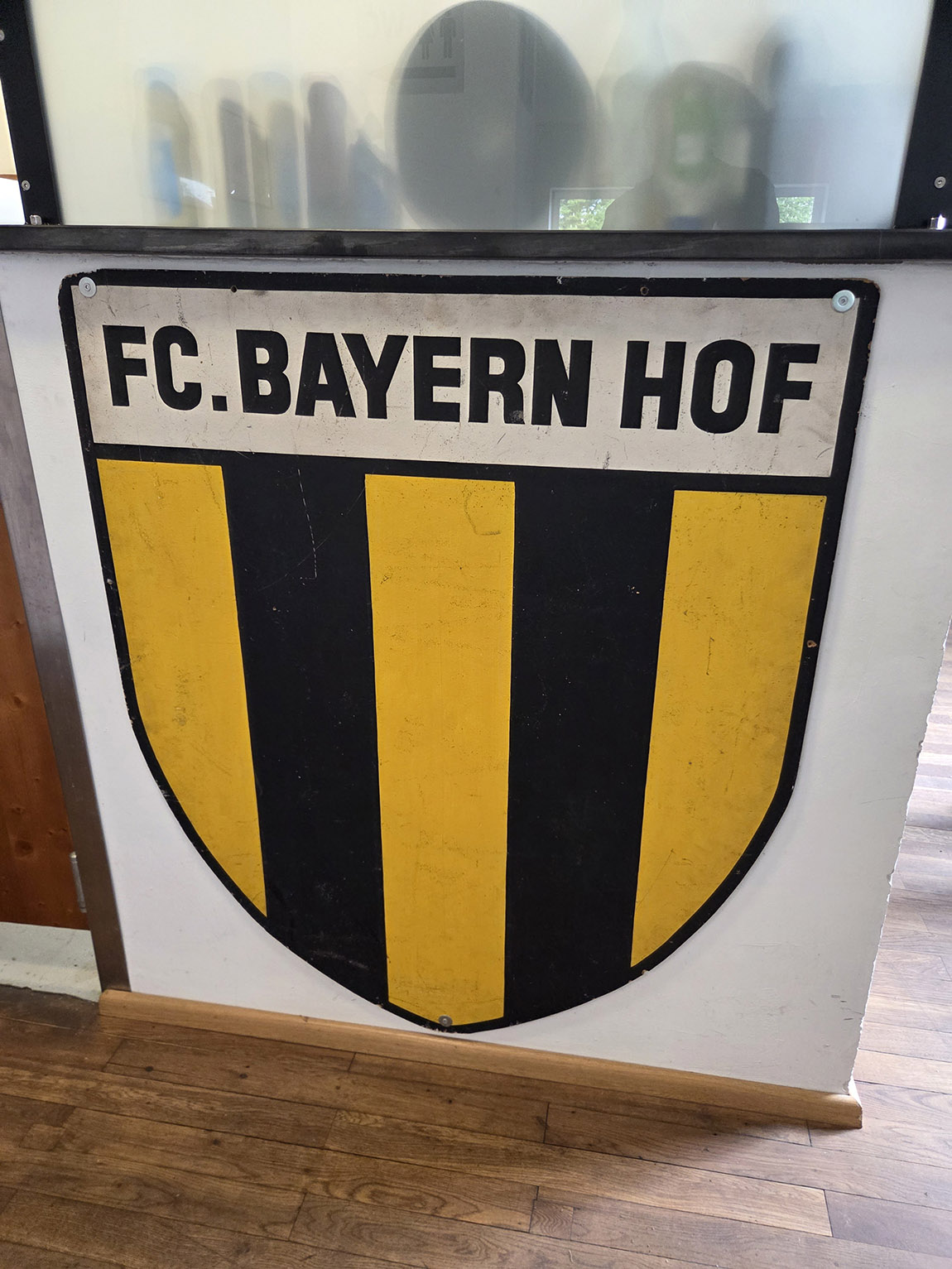 Old logo, FC Bayern Hof. | From amateur football to the Bundesliga