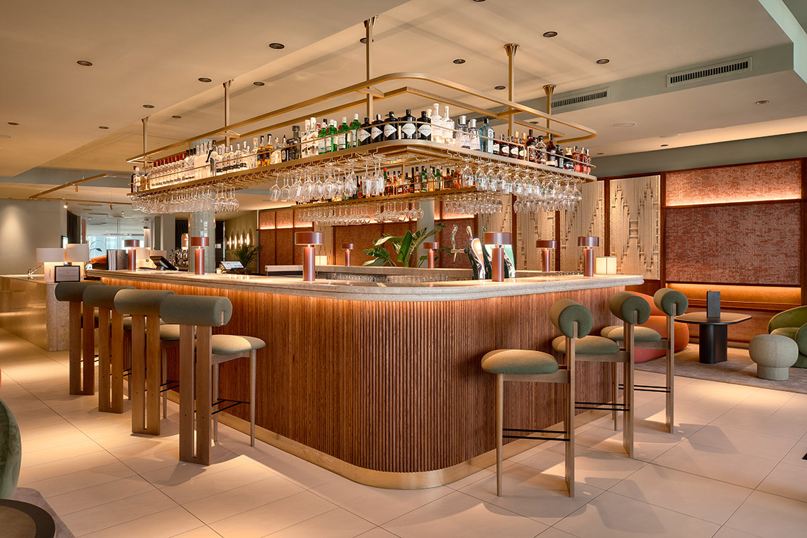 Radisson Blu Split Mint Bar. © AKSL arhitekti, Foto: © Ivanisevic Ivan | AKSL architects: Cohesive design for hospitality experiences