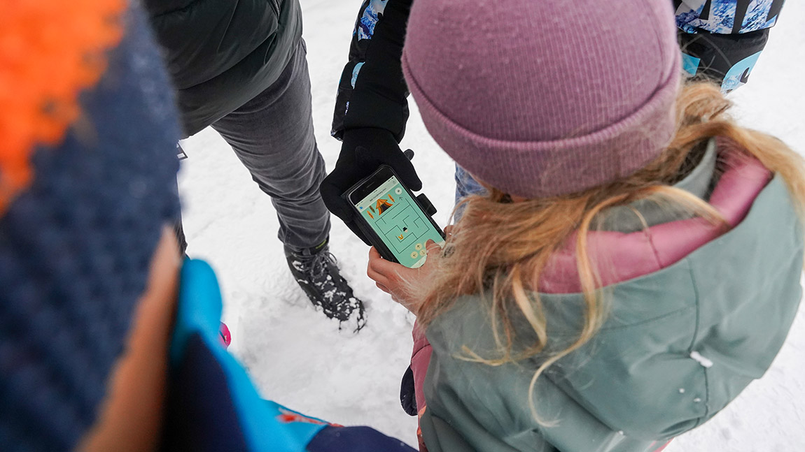 Four of the region’s seven digital adventure trails remain accessible in winter. | Tiroler Zugspitz Arena: Real winter, pure freedom