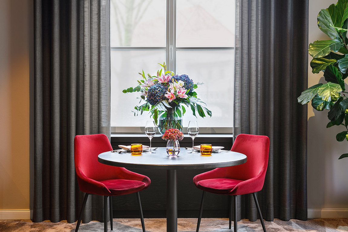 Restaurant. | The ESPLANADE: Minimalist elegance, maximum comfort and creative cuisine