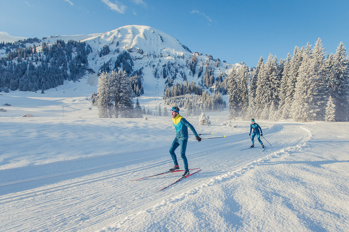 Abwechslungsreiche Loipen von 1000 bis 1300m Seehöhe. Foto: Tiroler Zugspitz Arena/Christoph Jorda | Tiroler Zugspitz Arena: Real winter, pure freedom