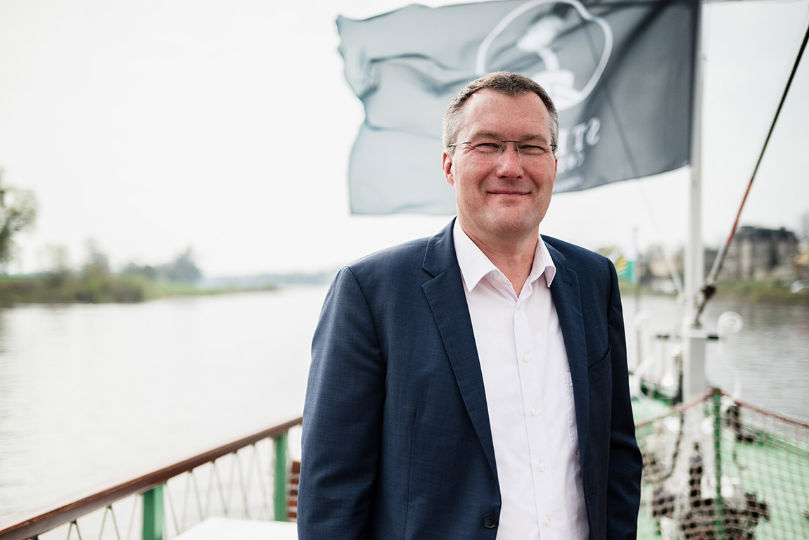 Michael Hillmann, founder of Steam Cruises. Photo: Katrin Schindler