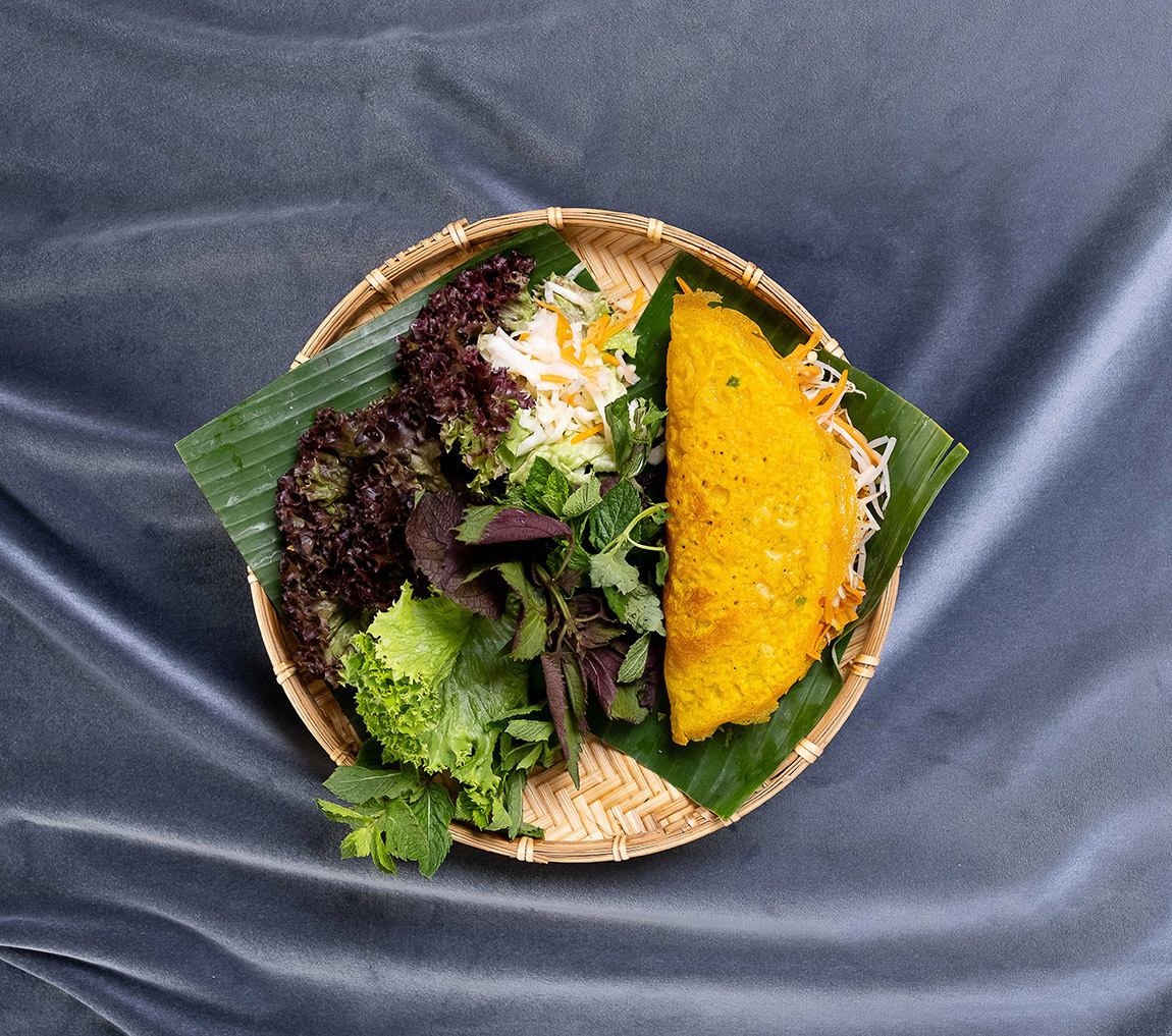 Vietnamese rice crepe. | Saigon meets Zurich: Diverse, modern, and surprising