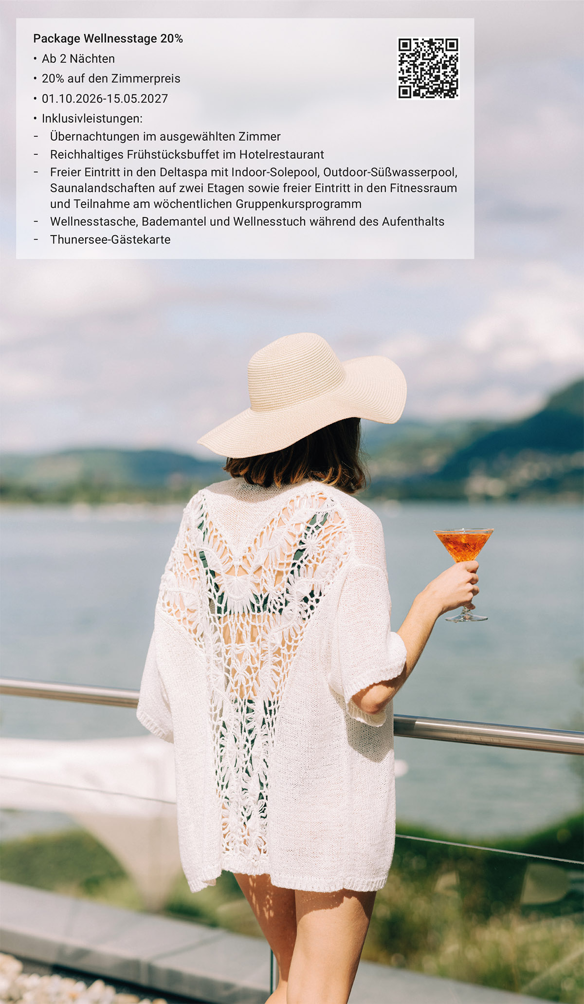 DELTAPARK VITALRESORT: Relaxation and wellness on Lake Thun