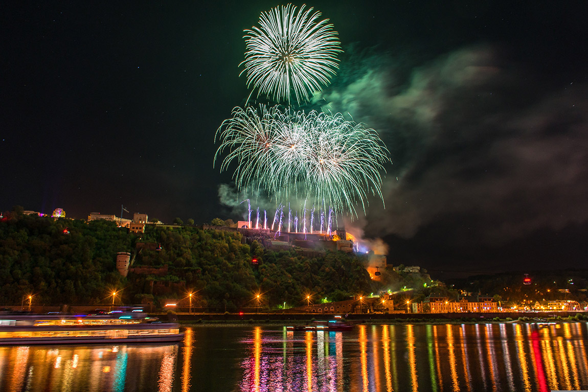 Rhein in Flammen. Photo: Pixabay | A weekend at the Confluence: Koblenz