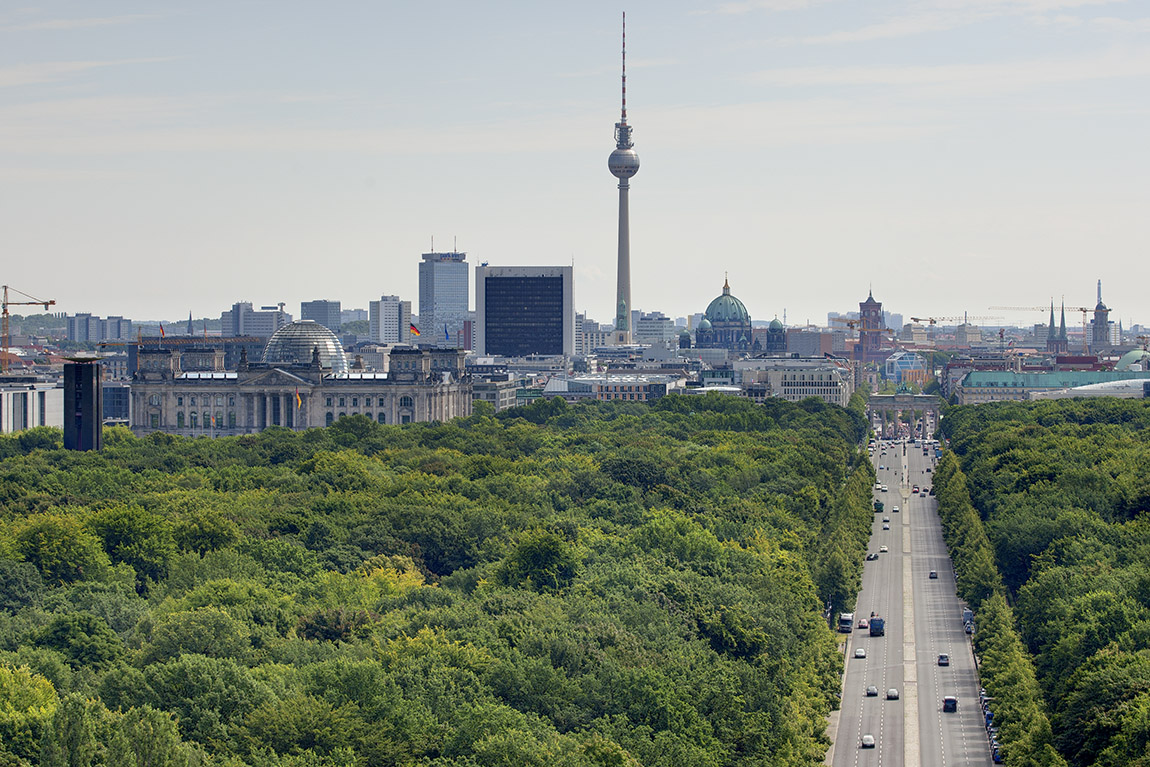 Berlin Tiergarten, areal view. Photo: Adam Vradenburg on Unsplash | Green Berlin is not a slogan