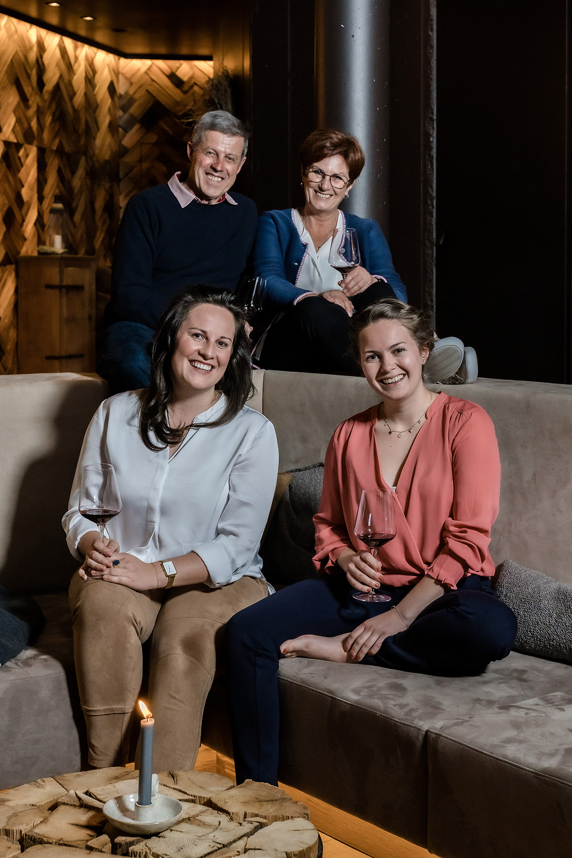 Gastgeberfamilie Hölzl. Foto: Emanuel Adensam | KRAFTalm: Arrive to unwind