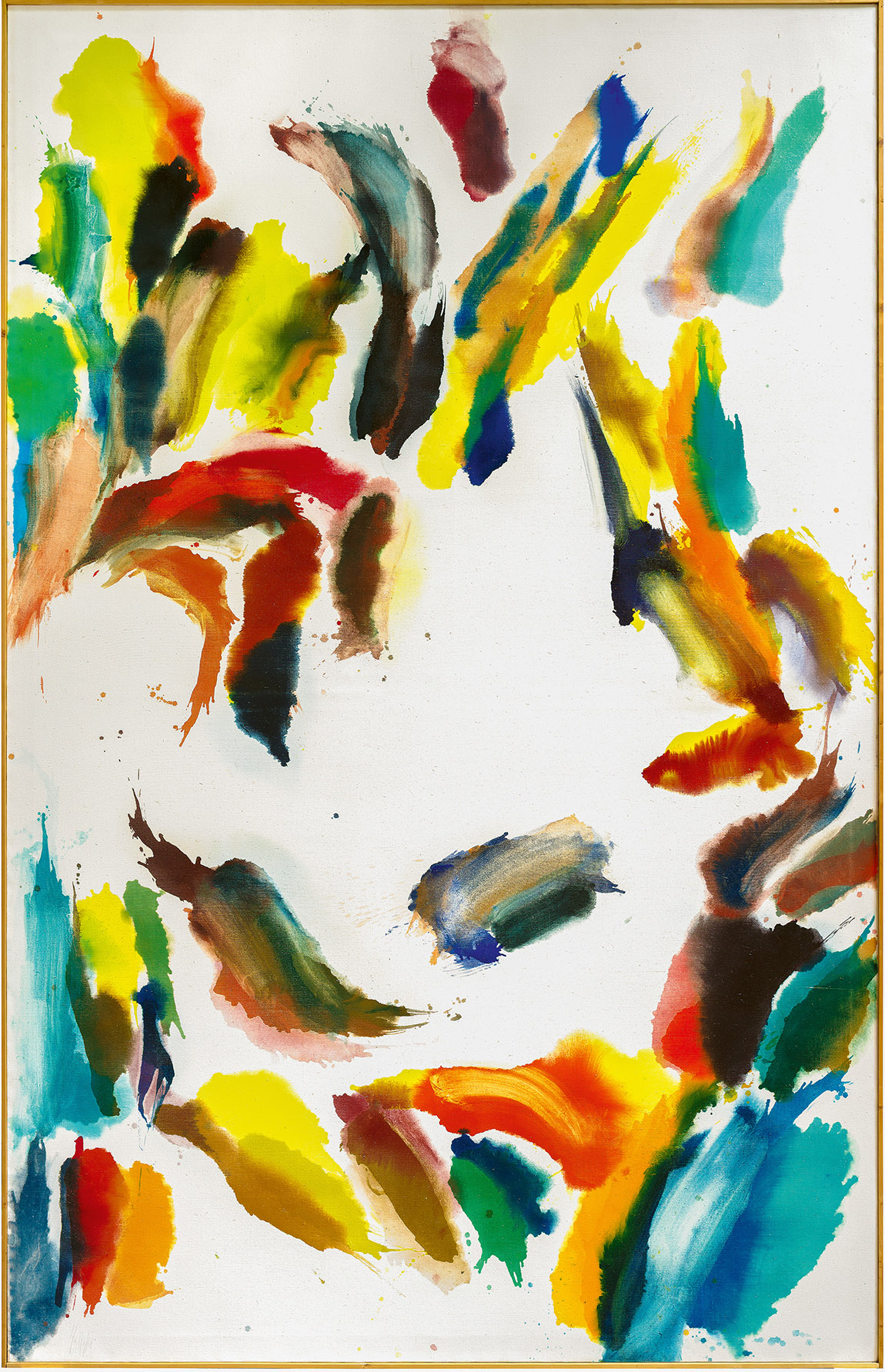 Wolfgang Hollegha: Zwei Körbe, 2000. Foto: mre | Museum Reinhard Ernst: A passion for abstraction