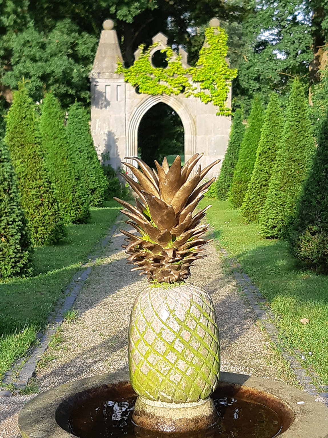 Foto: Andrea Gerstenberger | Schlosshotel Münchhausen: Fancy a pineapple?