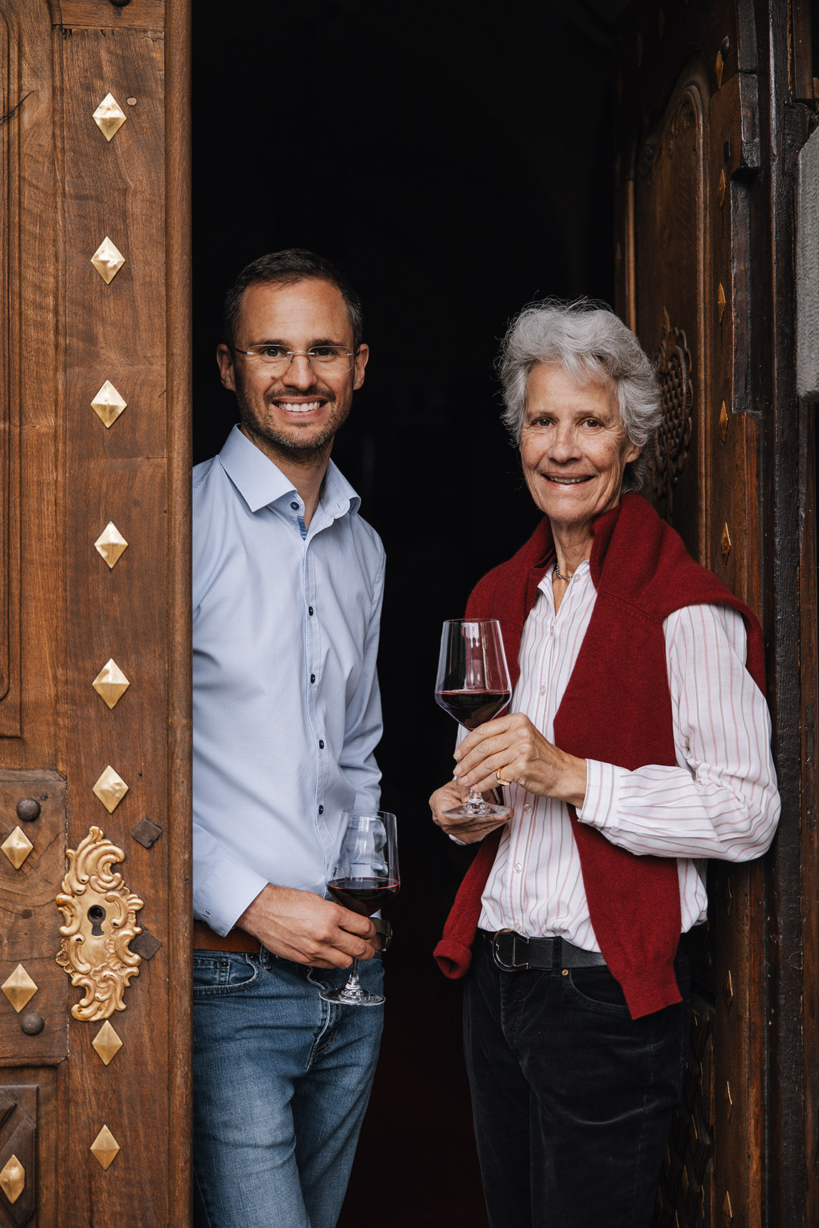 Helene und Markus von Gugelberg. | Schloss Salenegg: Where Europe’s oldest winery stays young