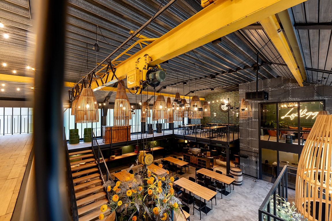 Loft99: Industrial charm meets modern atmosphere