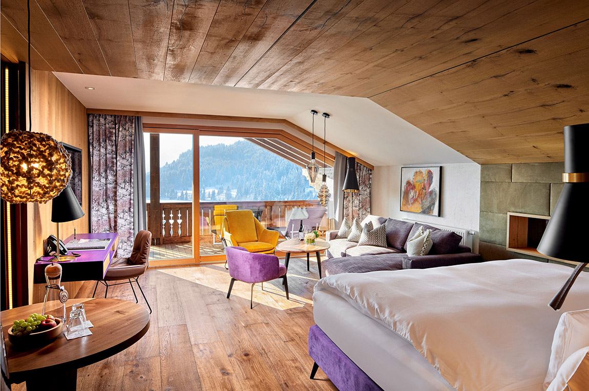 Bergblick Hotel & Spa: Arrive. Take a deep breath. Feel at home and enjoy the views